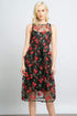 Sage Dress - Cardinal